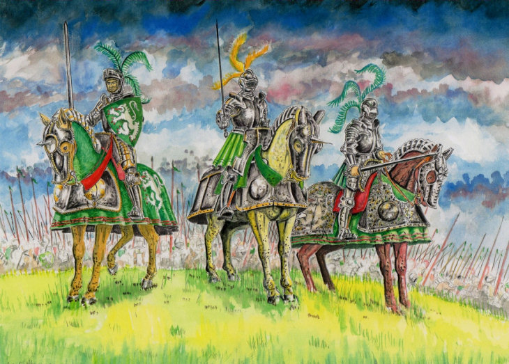 Battle of Flodden 1513 Home Horseman